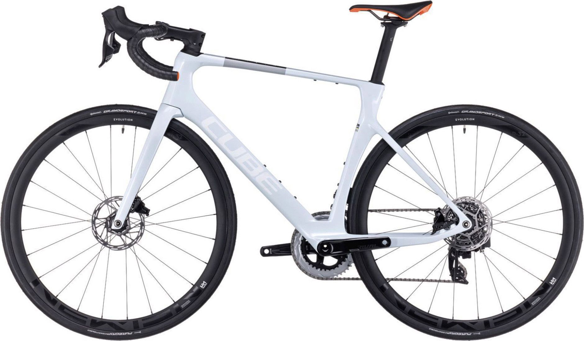 Cube Agree C:62 Pro Racefiets Sram Rival eTap AXS 12S 700 mm Wit 2023 ...