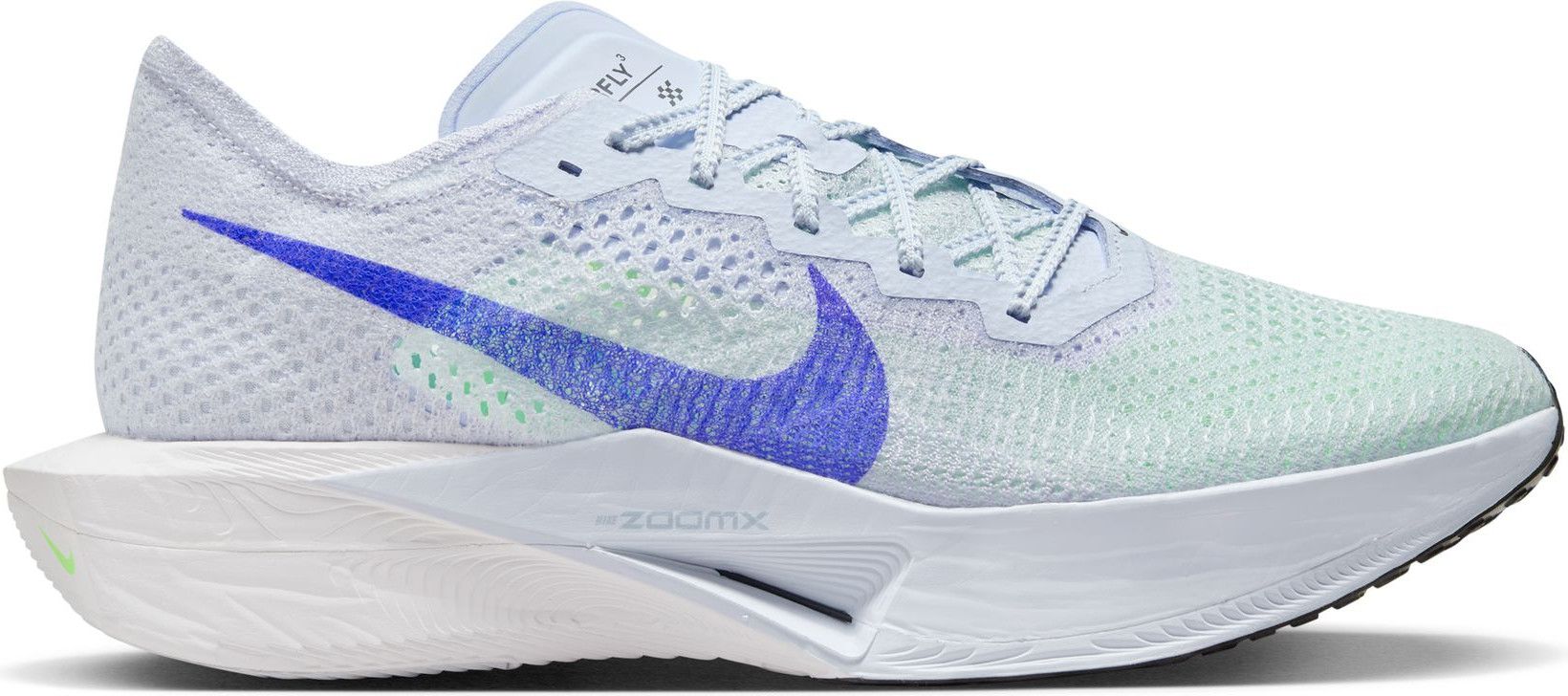 Running Shoes Nike ZoomX Vaporfly Next 3 White Green Blue