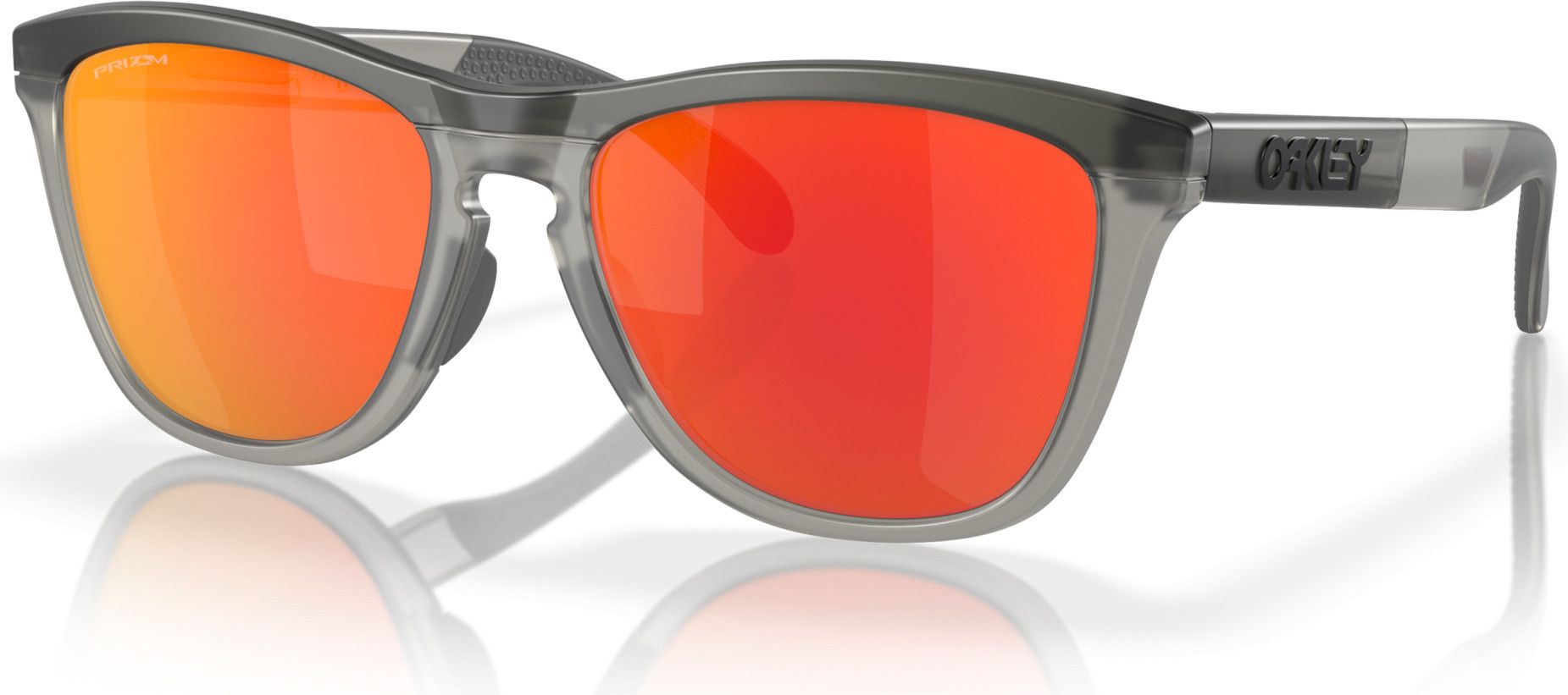 Oakley Frogskins Range Matte Grey Prizm Ruby Ref OO9284 0155