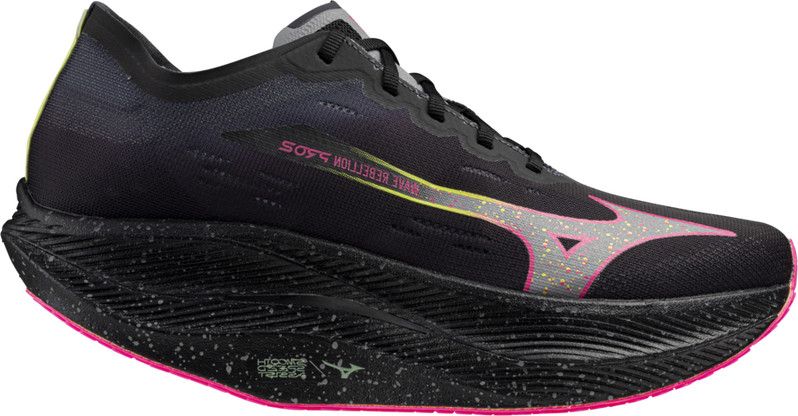 Mizuno WAVE REBELLION PRO 2 ブラック/ピンク Mizuno Wave Rebellion Pro 2 Running Shoes Black/Pink Men's