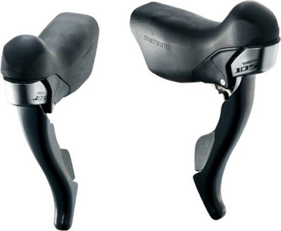 Paire de leviers SHIMANO 105 5700 10 Vitesses Double Noir