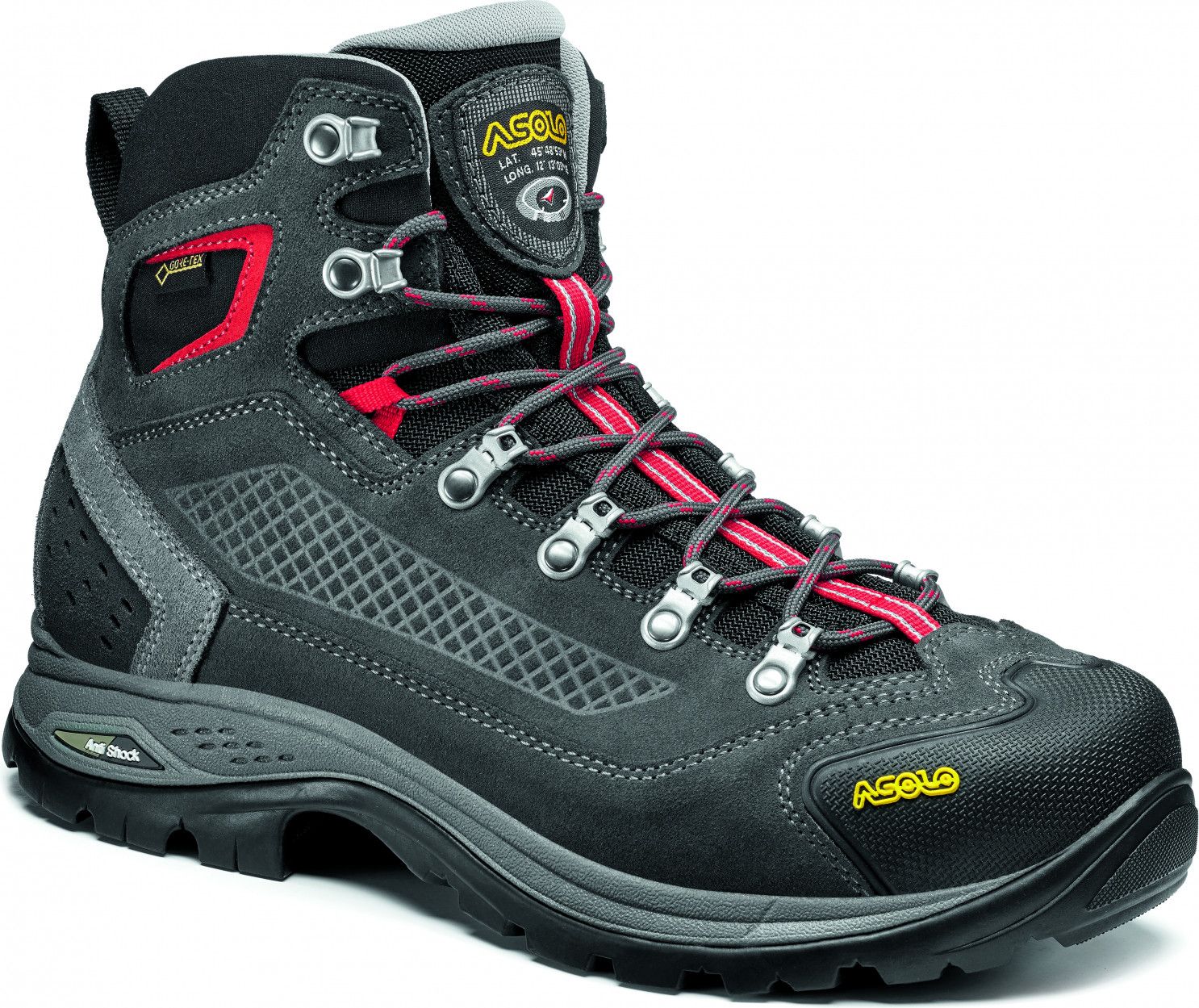 Asolo Cerium GV Gore Tex Gray Hiking Boots For Men