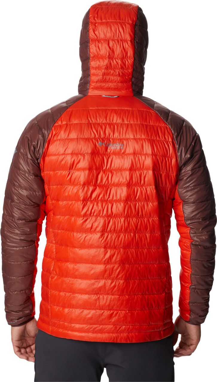 Columbia Platinum Peak Hooded Jacket Red Men's