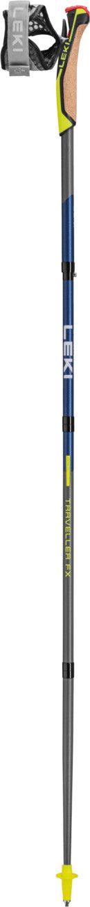LEKI Skysolo FX.One Carbon Bâtons Randonnée Pliables Ultralégers - 170 G, Pour Alpinisme Et Thru-Hiking
