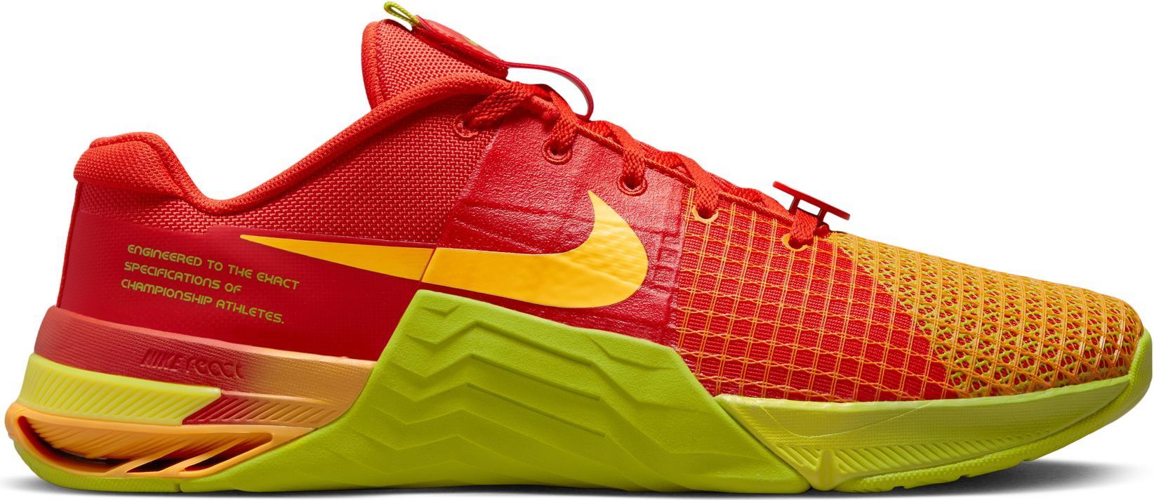 Nike Metcon 8 AMP Cross Training Shoes Red Yellow