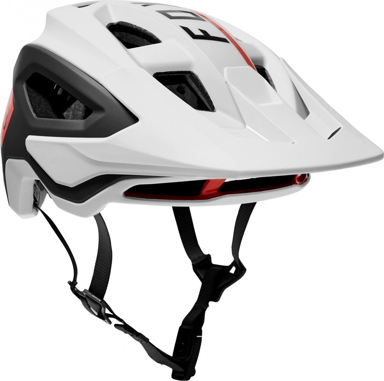 Casque Fox Speedframe Pro Blocked Noir Blanc Alltricks.fr