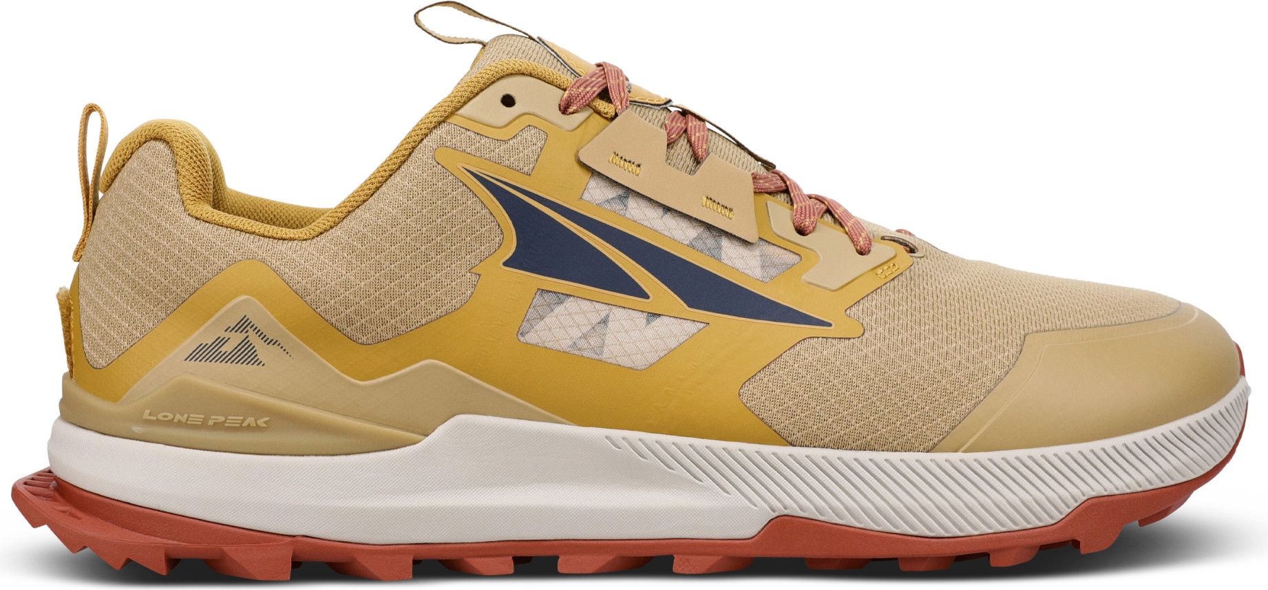 Altra Lone Peak 7 Beige Orange Trail Running Shoes Alltricks