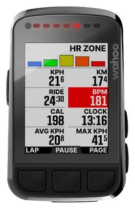 Compteur GPS Wahoo Fitness Elemnt Bolt V2 - Bundle Tickr Cardio / Vitesse / Cadence