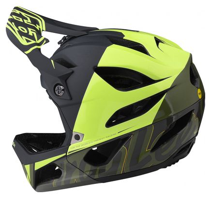 Troy Lee Designs Stage Mips Nova Fluo Yellow Helm