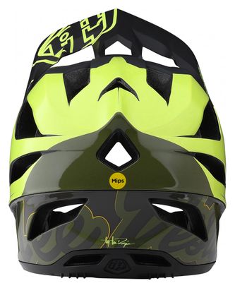 Troy Lee Designs Stage Mips Nova Fluo Yellow Helm