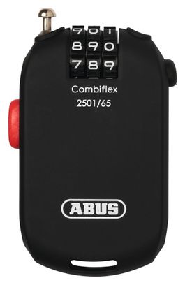 Antivol Câble Abus Combiflex 2501 65 cm Noir