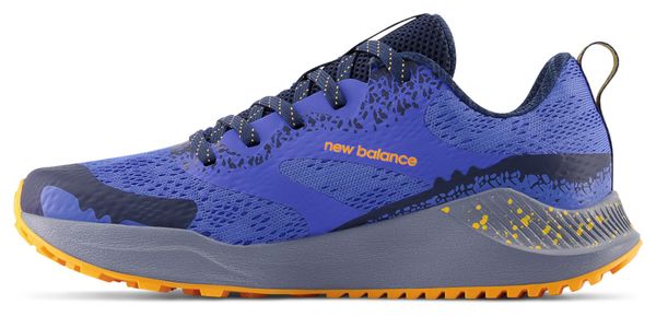 Chaussures de Trail Running New Balance Nitrel Kids v5 Enfant Bleu Jaune