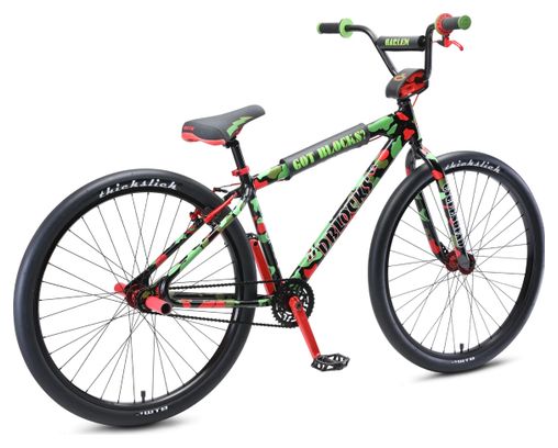 SE Bikes Dblocks Big Ripper 29'' Komplette BMX Schwarz Rot Grün Camo 2021