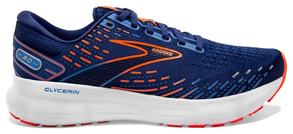 Chaussures de Running Brooks Glycerin 20 Bleu / Orange