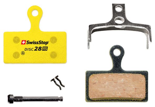 SwissStop Disc 28 RS Organic Brake Pads for Shimano / FSA / Rever