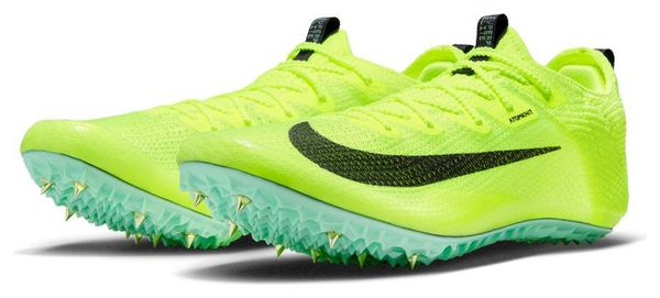 Chaussures Athlétisme Nike Zoom Superfly Elite 2 Jaune Vert Unisex