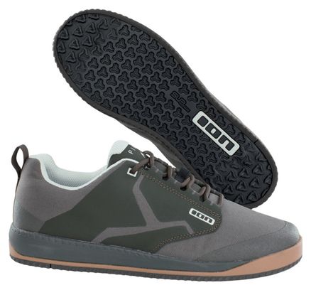 Pair of ION Scrub MTB Shoes Brown