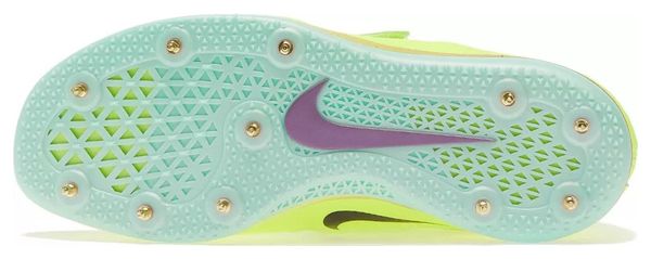 Nike High Jump Elite Yellow Green Unisex Track &amp; Field Shoes