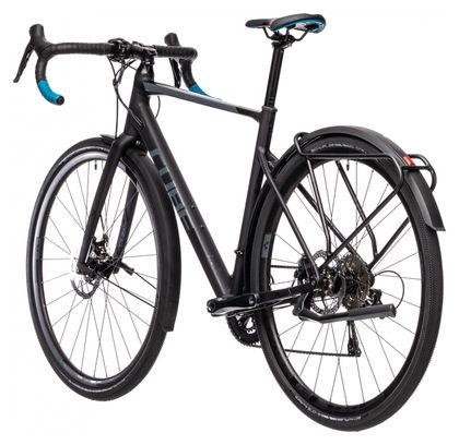Bicicleta Gravel Cube Nuroad Pro FE Shimano Tiagra 10S 700 mm Negro 2021