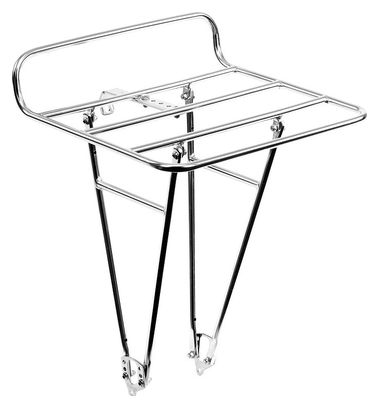 Front Luggage Rack Pelago Front Rack Large Silver