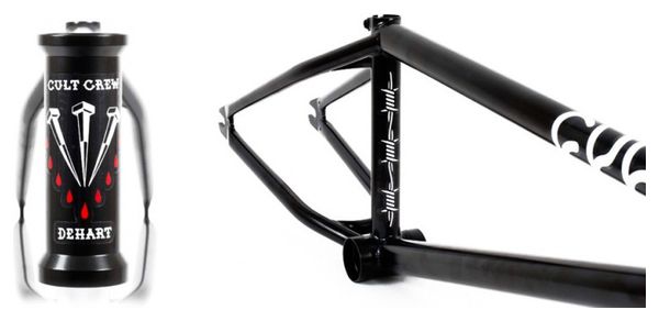 Cult BMX Frame Brakeless Chase Dehart Black 2020