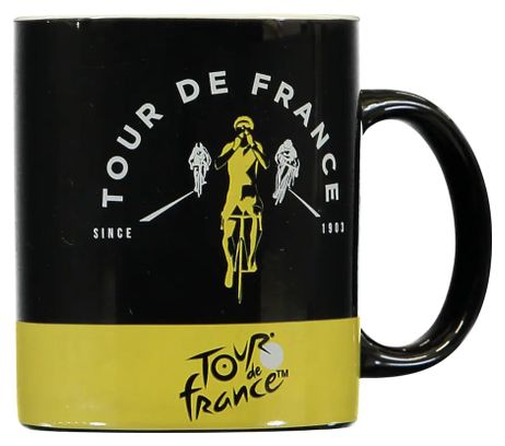 Mug Céramique Victoire du Tour de France Noir/Jaune