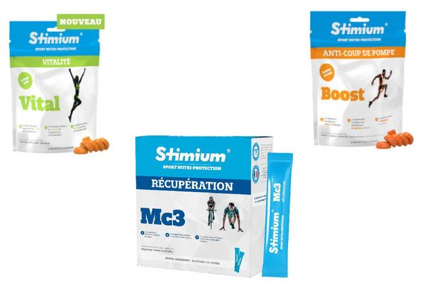 Pack Compléments Alimentaires Stimium Récupération + Vital + Boost