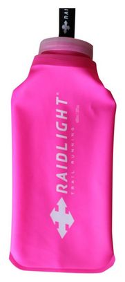 Flasque souple Raidlight EazyFlask Press-To-Drink 600mL Rose