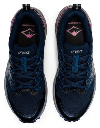 Asics Gel Trabuco Terra Running Shoes Blue Pink Women