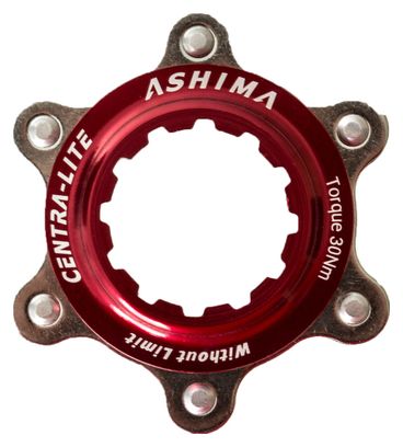 Adaptador ASHIMA Red Center Lock para agujeros de montaje 6