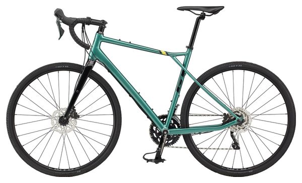 Gravel Bike GT Grade Experte Shimano Tiagra 10S 700mm Jadegrün