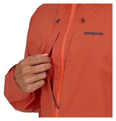 Patagonia Dual Aspect Orange Mens Waterproof Jacket