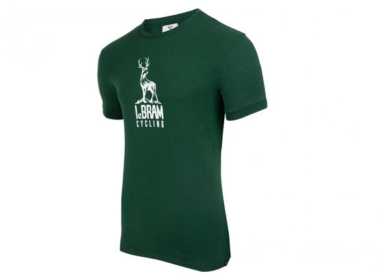 Maglietta a maniche corte LeBram Deer verde scuro