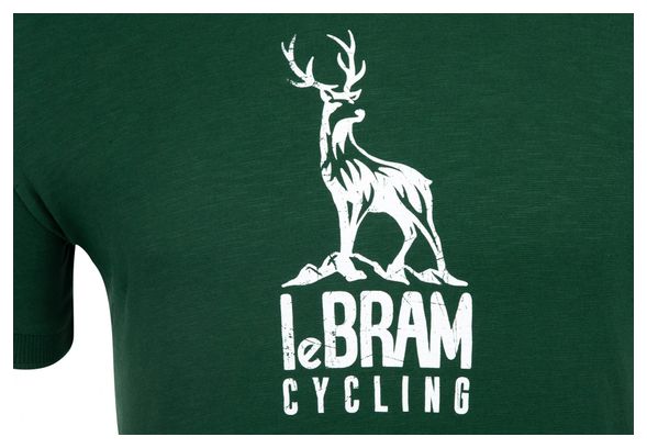Maglietta a maniche corte LeBram Deer verde scuro