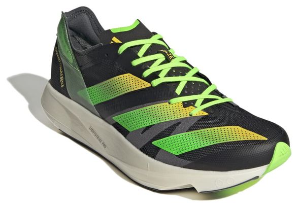 adidas Running adizero Takumi Sen 8 Black Green Yellow Unisex Shoes