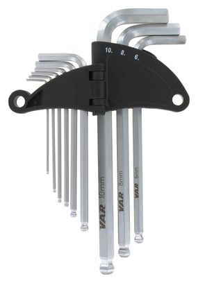 VAR Professional hex wrench set