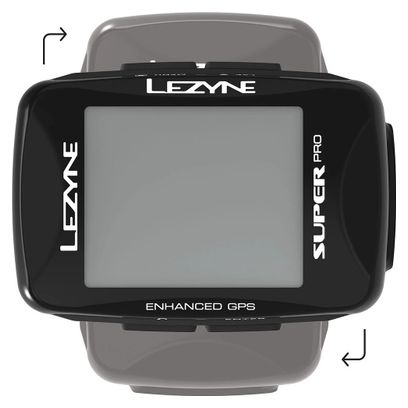 Compteur GPS Lezyne Super Pro (Cardio)