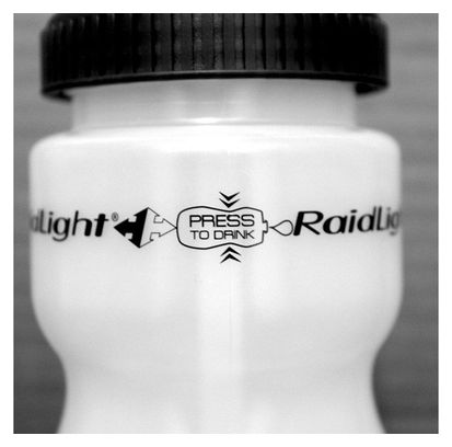 Flask Raidlight Press-to-Drink 600mL Blanc