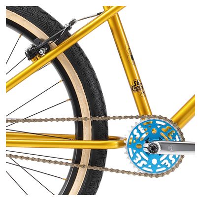 BMX Freestyle SE Bikes OM Flyer 26'' Or Solid