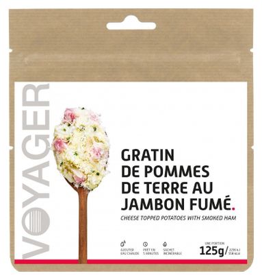Voyager Freeze-Dried Meal Potato Gratin with Smoked Ham 125g