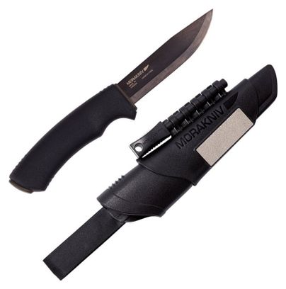 Couteau de survie Mora Bushcraft Survival noir
