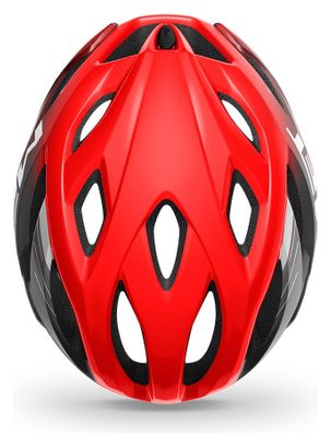 Erfüllt Idolo Helm glänzend rot schwarz 2021