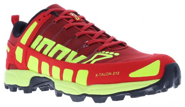 Chaussures de Trail Inov-8 X-Talon 212 Rouge Jaune