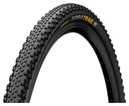 Continental Terra Trail 700 mm Gravel Tire Tubeless Ready Plegable ProTection BlackChili Compuesto E-Bike e25