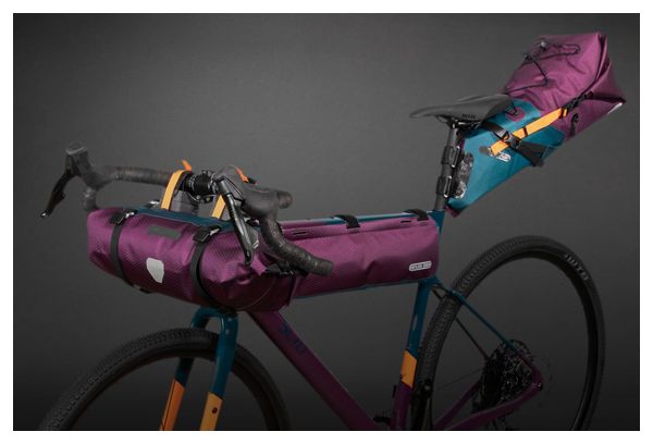 Ensemble de Sacoches Ortlieb Bikepacking Set Limited Edition 29.5L Violet Bleu Petrol