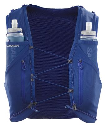 Salomon ADV Skin 12 Hydration Bag + Flasks Blue Unisex