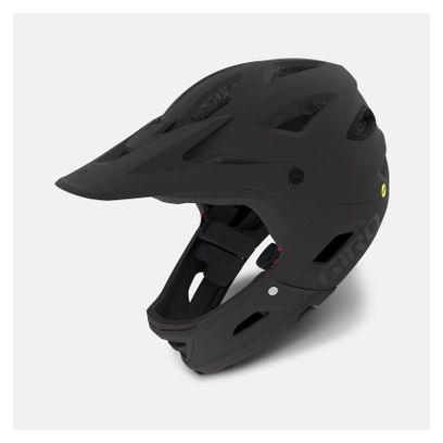 GIRO SWITCHBLADE MIPS Helmet with Removable Chinbar Matte Black 2021