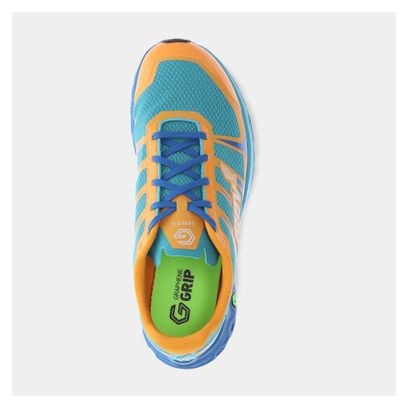 Chaussures de Trail Inov-8 TrailFly Ultra G Max 300 Orange Bleu