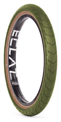 BMX Eclat Army Tire 20 &#39;&#39; x 2.3 &#39;&#39; Green / Brown