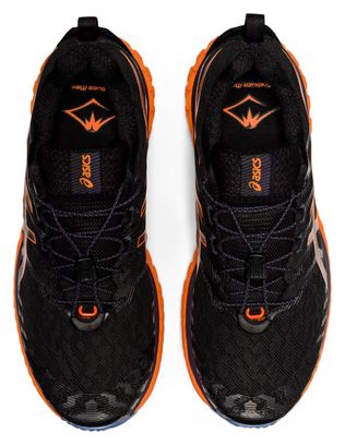 Asics Trabuco Max Running Shoes Black Orange